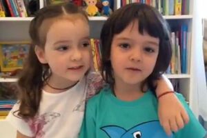 Дети Киркорова спели для детей Пугачевой и Галкина