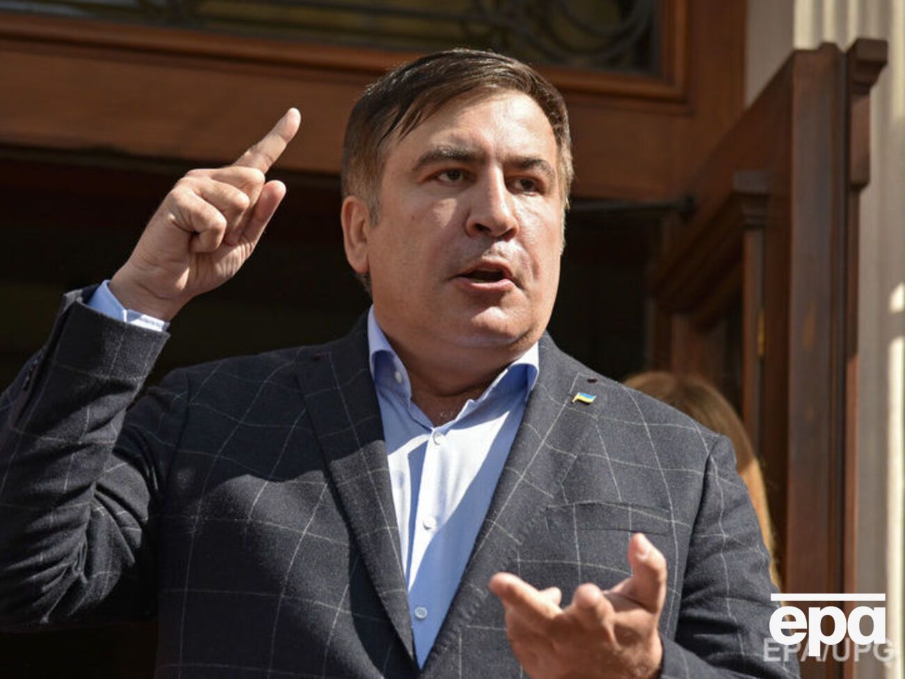 Саакашвілі: Я не буду бігати за Порошенком. Це він бігає за мною. Це він присилає людей за мною