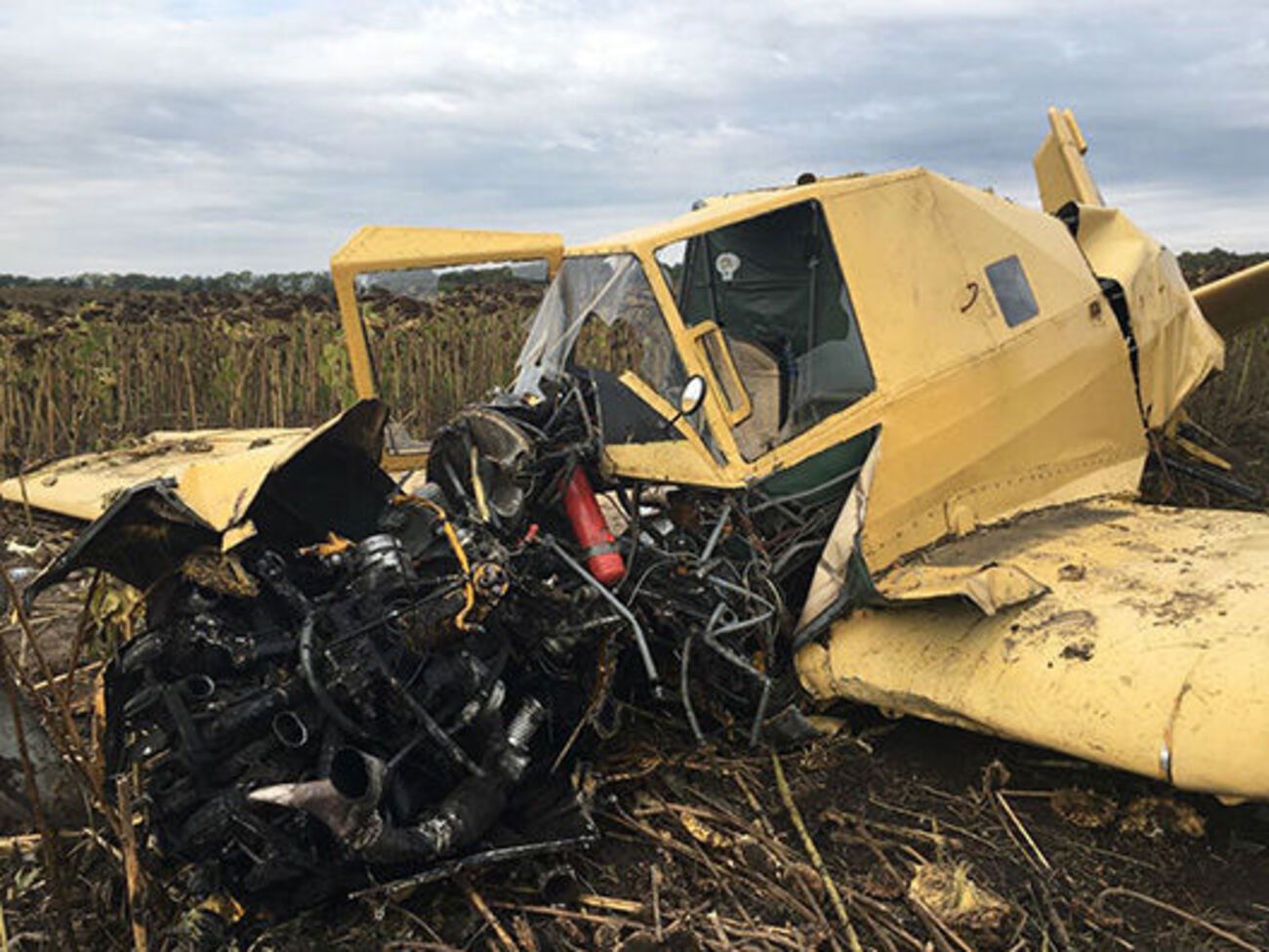 Пилота доставили в Волочисскую центральную районную больницу