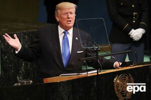 Трамп: Якщо мирні народи і країни будуть спостерігати за історією збоку, сили руйнування нарощуватимуть могутність, яка загрожує іншим націям