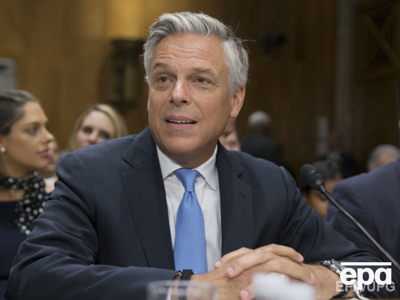 Хантсман считает, что&nbsp;санкции с РФ могут быть сняты после прекращения агрессии в Украине