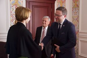 Цихоцкий в Киеве встретился с Зеркаль