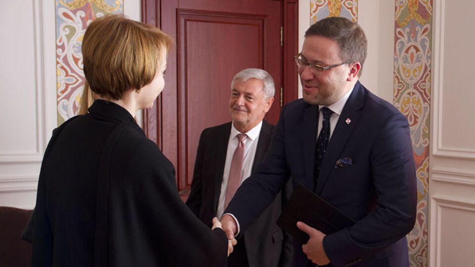 Цихоцкий в Киеве встретился с Зеркаль