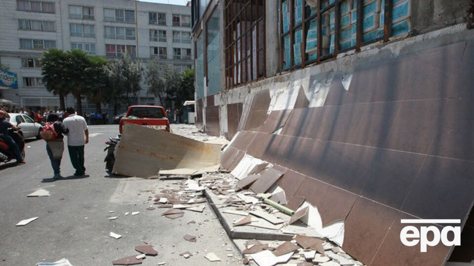 У Мехіко-Сіті зруйновано та пошкоджено деякі будівлі