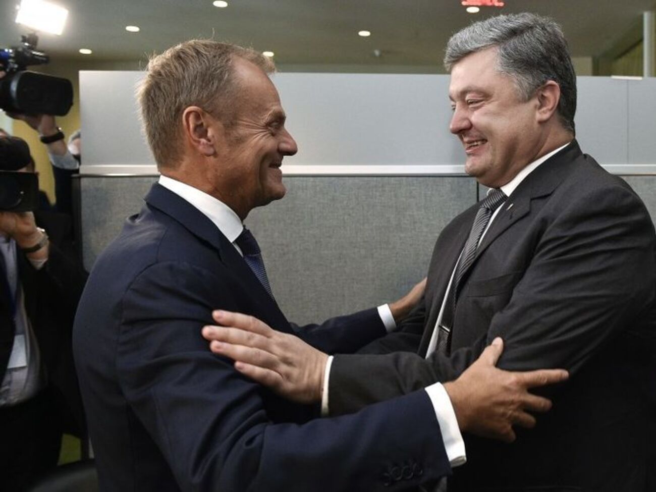 Туск і Порошенко зустрілися у Нью-Йорку