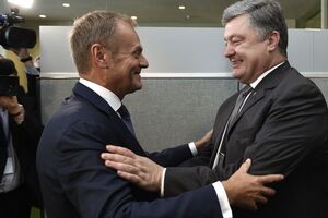 Туск і Порошенко зустрілися у Нью-Йорку