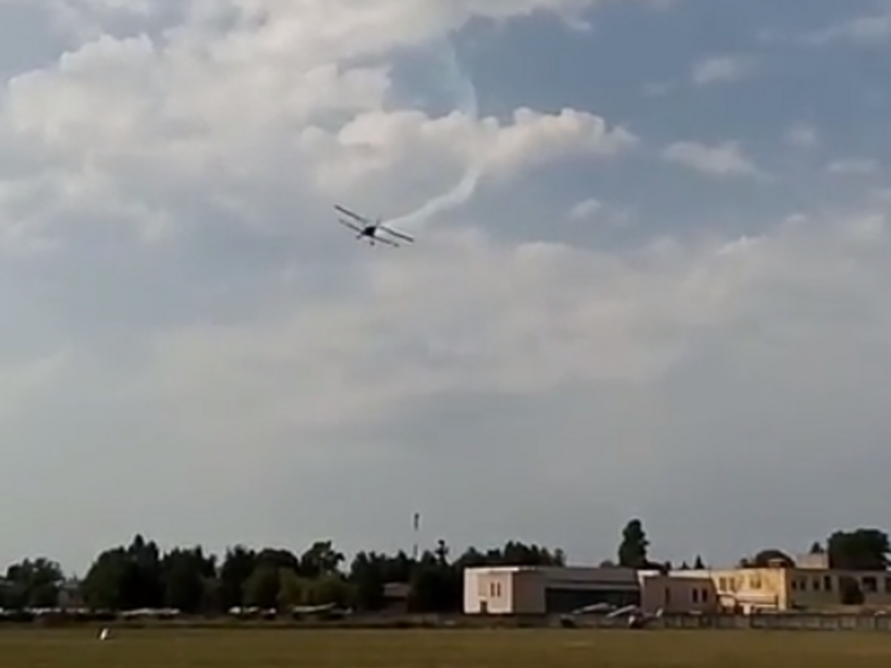 В Московской области разбился самолет