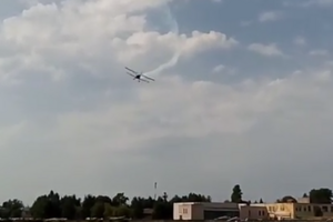 В Московской области разбился самолет