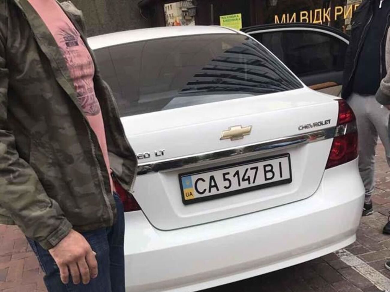 Михаил Саакашвили сообщил, что на этой машине утром увезли его брата