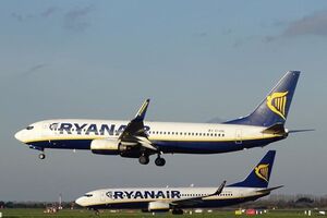 Рейс авіакомпанії Ryanair відлетів на дві з половиною години пізніше
