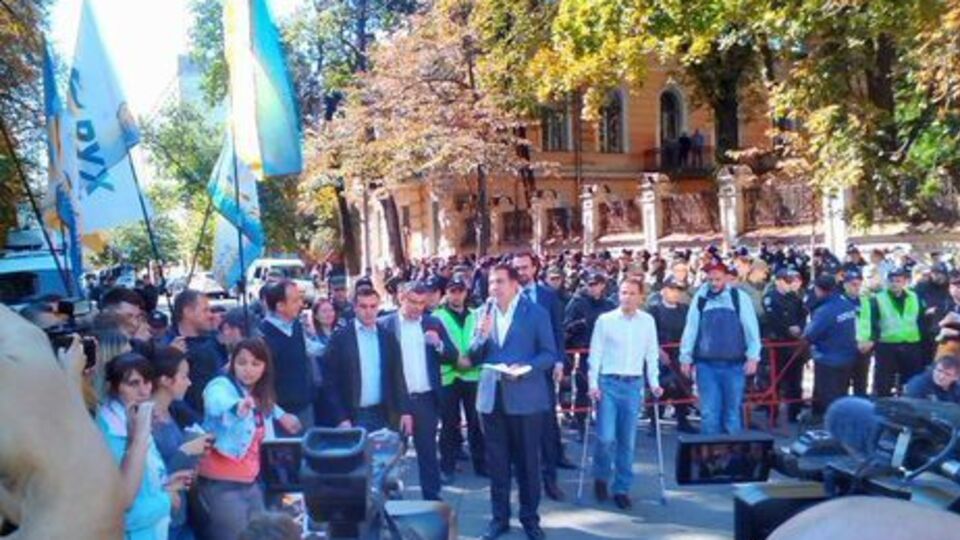 Саакашвілі запропонував Філатову виступити з цирковим номером