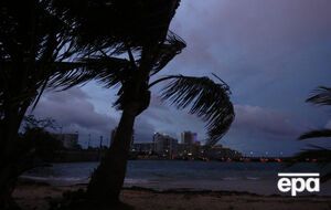 Ураган немного ослабел