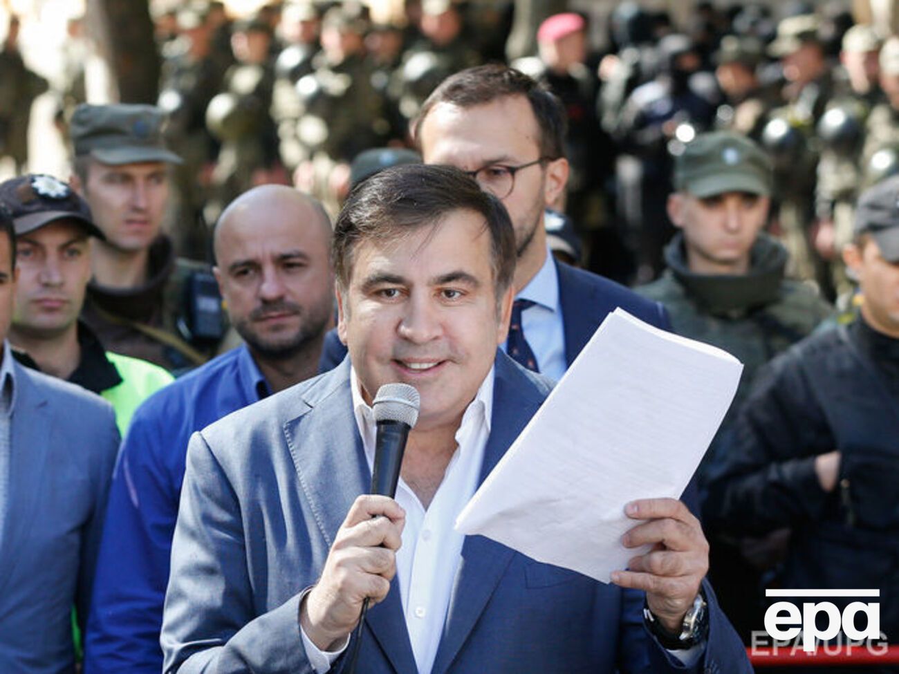 Саакашвілі: Можливо, суд уже виніс рішення з цього приводу&nbsp;&nbsp;і це рішення від мене приховують?