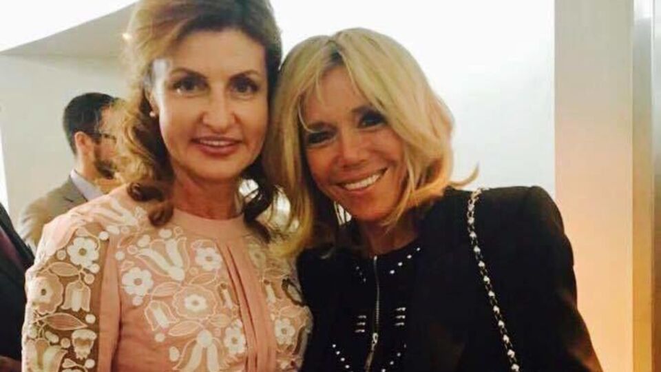 Марина Порошенко і Бріжит Макрон домовилися про співпрацю