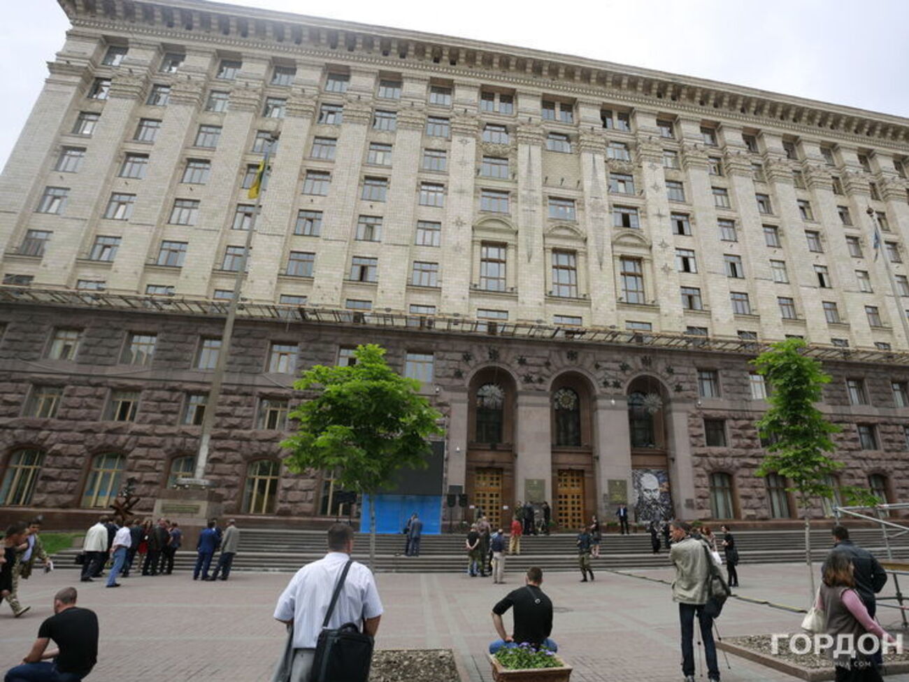 В здании КГГА искали взрывчатку