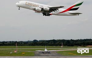 Літак прямував рейсом із Дубая