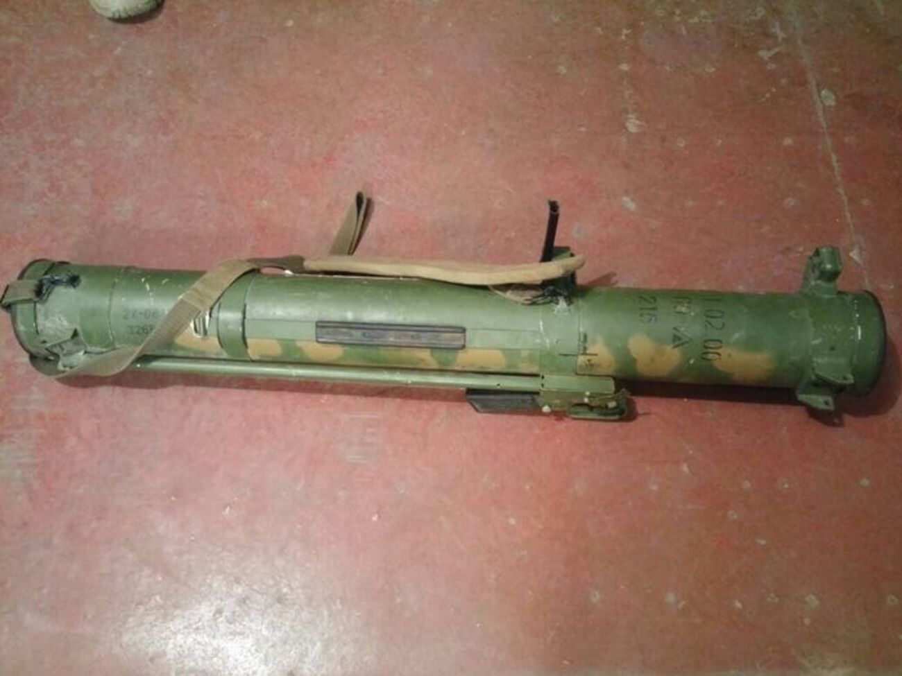 В зоне АТО обнаружили реактивный огнемет с маркировкой вооруженных сил РФ