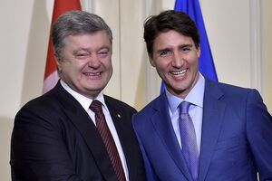 Трюдо – Порошенку: Ми з вами – друзі, наші країни – друзі