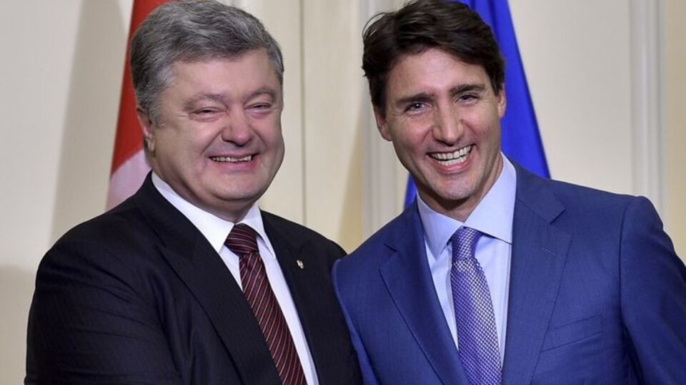 Трюдо – Порошенко: Мы с вами – друзья, наши страны – друзья