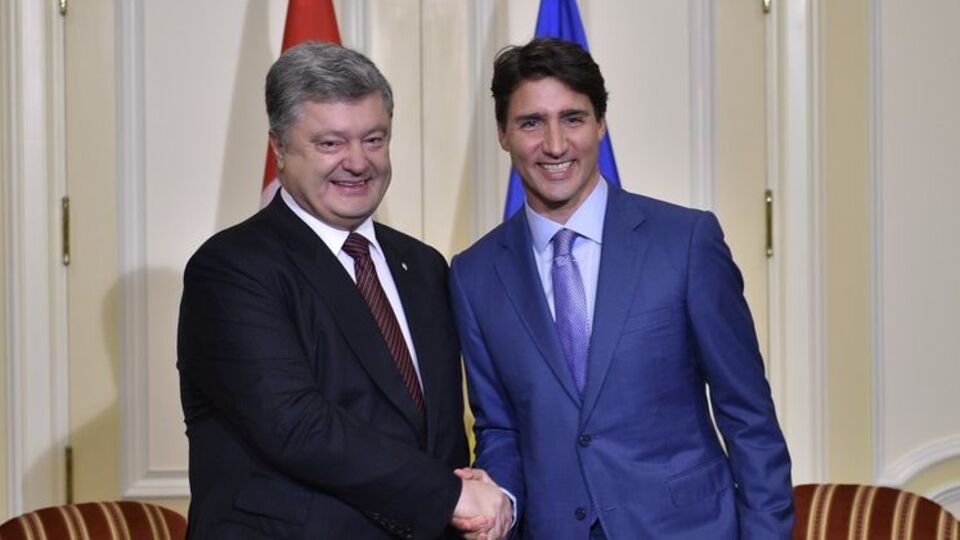 Порошенко і Трюдо підтвердили міцні й тривалі зв'язки між Канадою та Україною