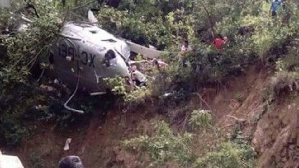 Вертолет, потерпевший крушение в штате Оахака, принадлежал Генеральной прокуратуре Мексики