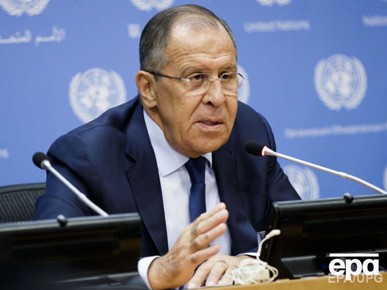 Лавров: Якщо вони не хочуть її обговорювати, то що ми можемо зробити? Не будемо ж ми їх змушувати