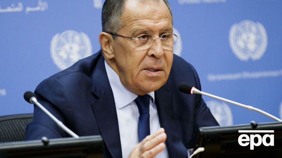Лавров: Якщо вони не хочуть її обговорювати, то що ми можемо зробити? Не будемо ж ми їх змушувати