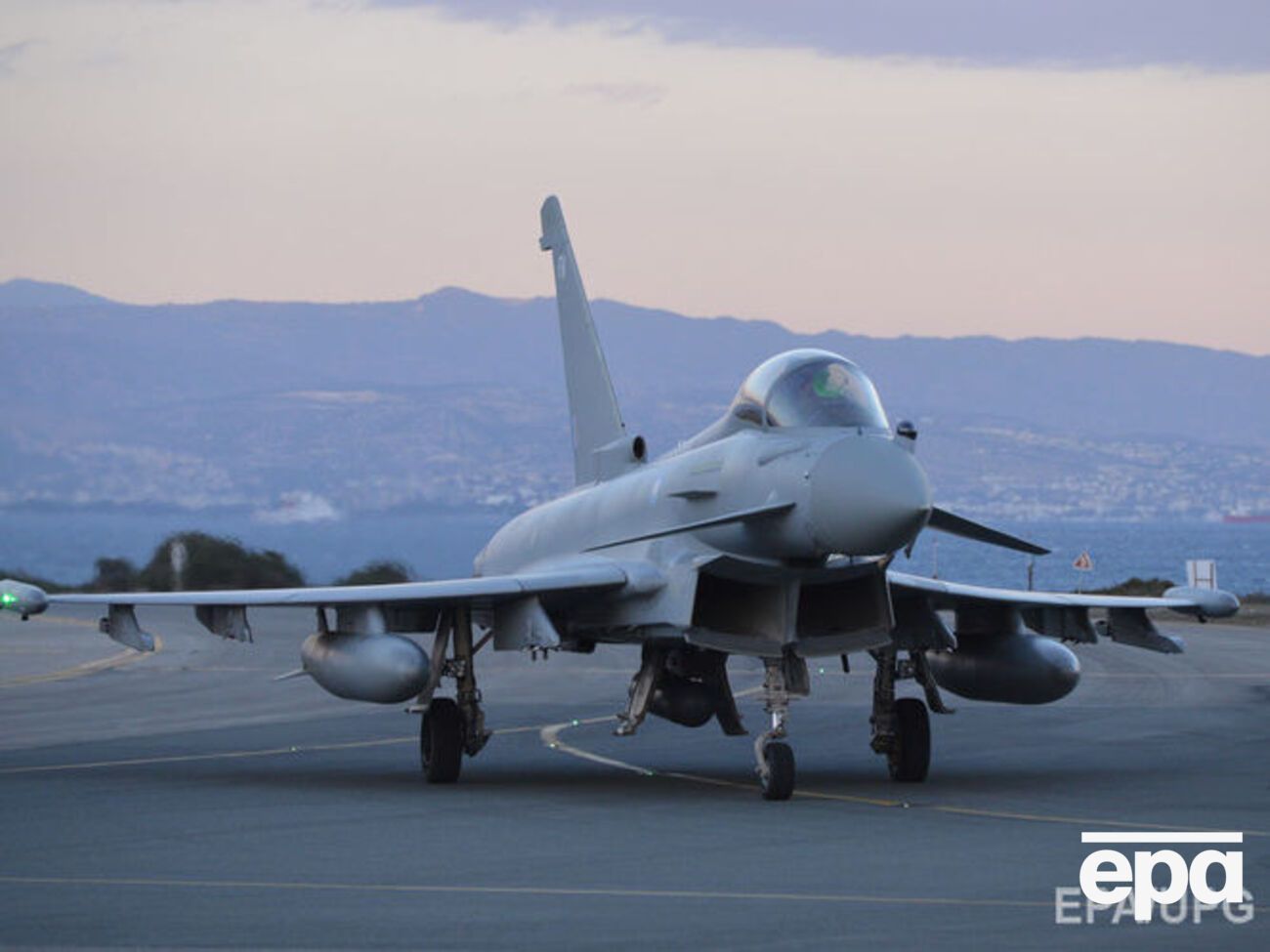 Винищувач Eurofighter Typhoon розбився в Італії