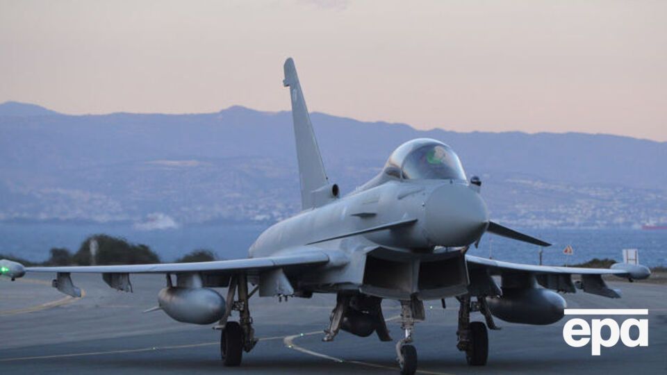 Винищувач Eurofighter Typhoon розбився в Італії