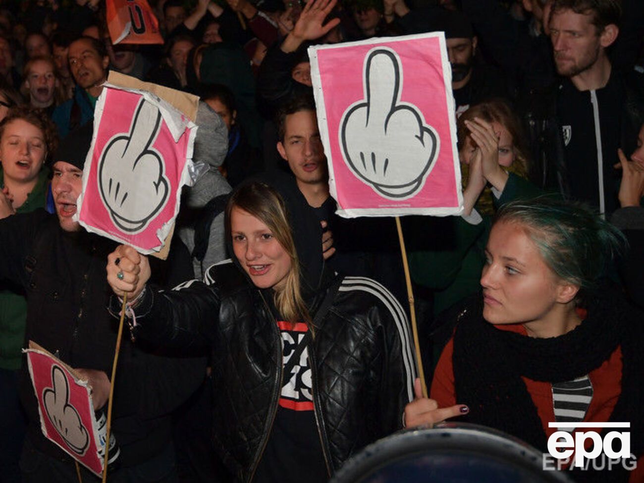 В Берлине протестовали против ультраправой партии