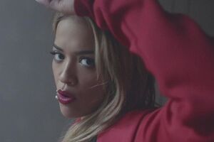 Рита Ора снимала клип в Киеве