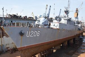 Корвет "Вінниця" поставили в сухий док для повної перевірки та можливого відновленняя
