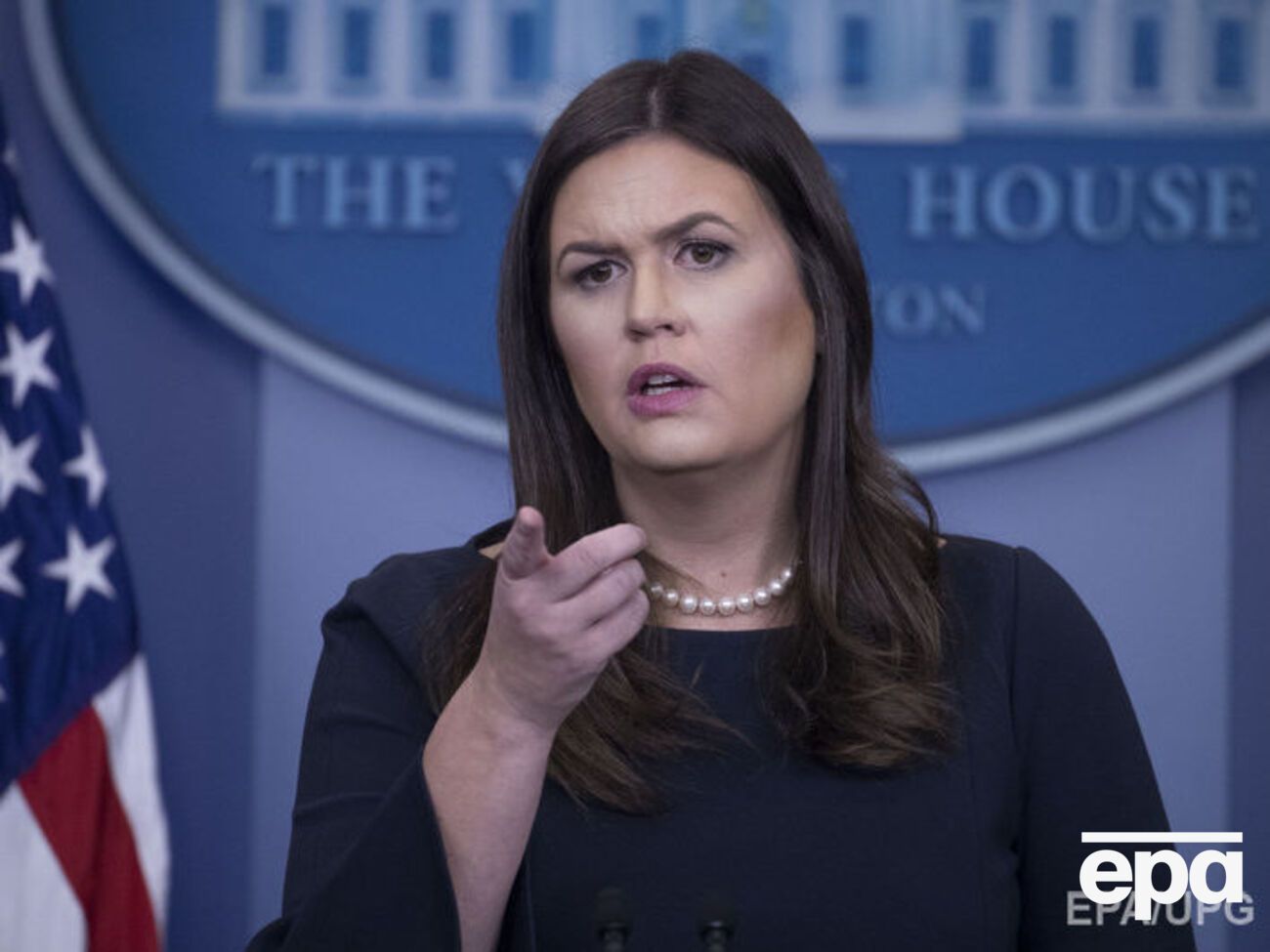 Сандерс заявила, что США не находятся в состоянии войны с КНДР