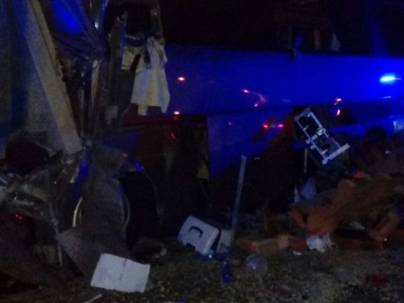 Всего в автобусе было 26 человек