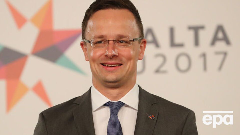 Сіярто: Ми гарантуємо, що це зашкодить Україні в майбутньому