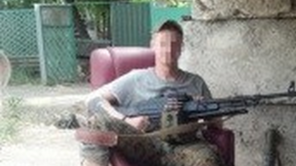 Боевик был задержан при попытке перейти линию разграничения для посещения родственников