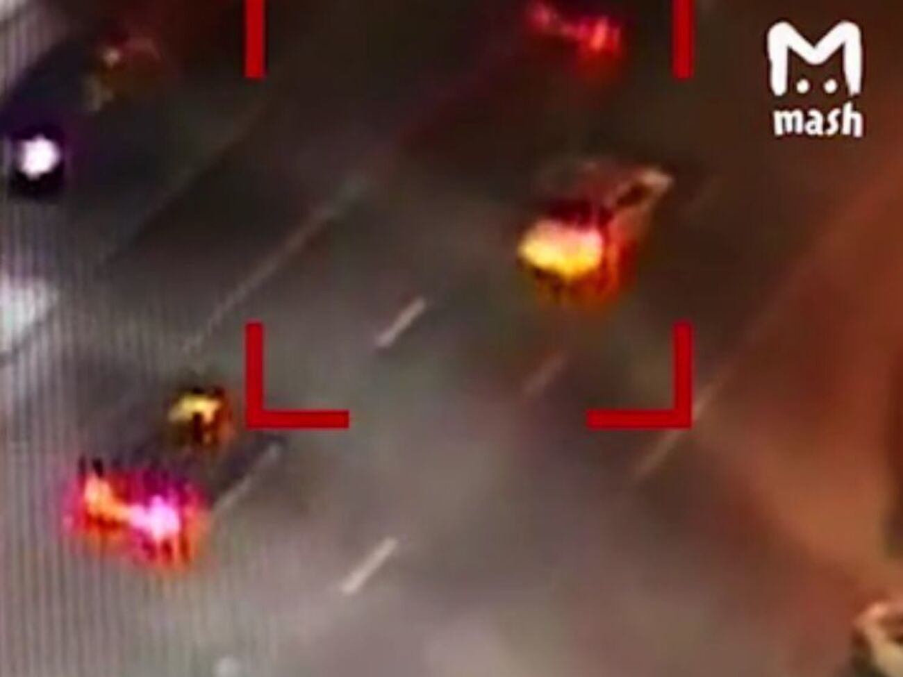 Автомобіль ФСБ об'їжджав затор, коли збив офіцера ДАІ