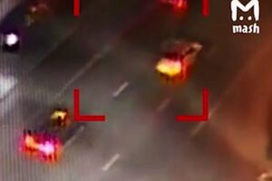 Автомобіль ФСБ об'їжджав затор, коли збив офіцера ДАІ