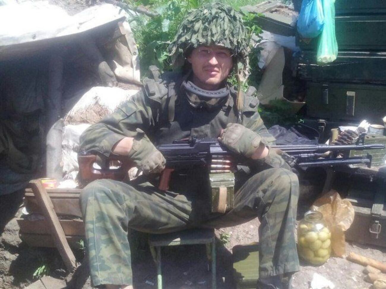 Ершов выкладывал снимки с боевых действий в соцсетях