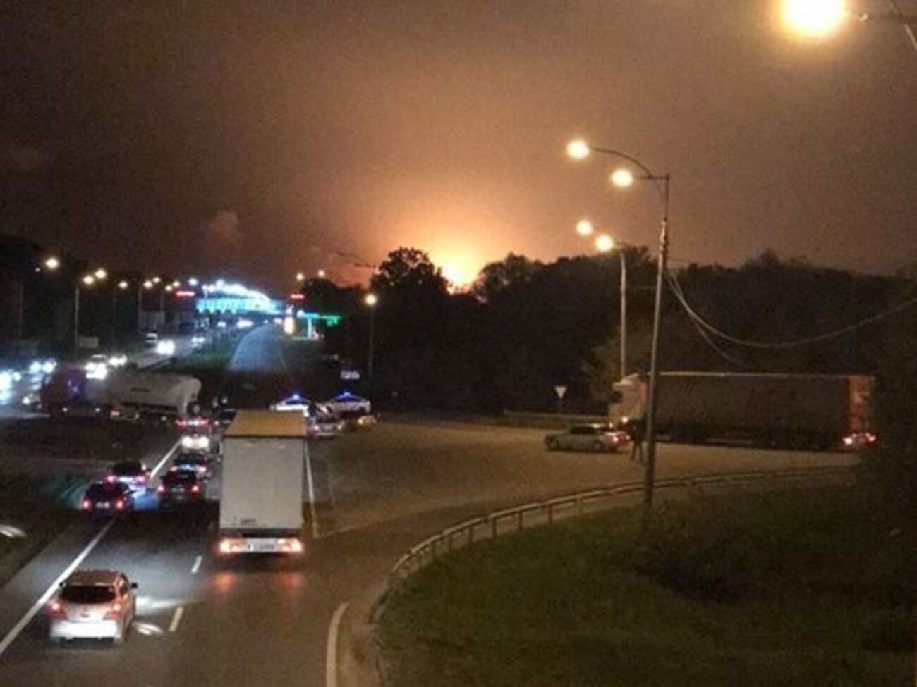 Информация о происшествии поступила в ГосЧС около 22.00