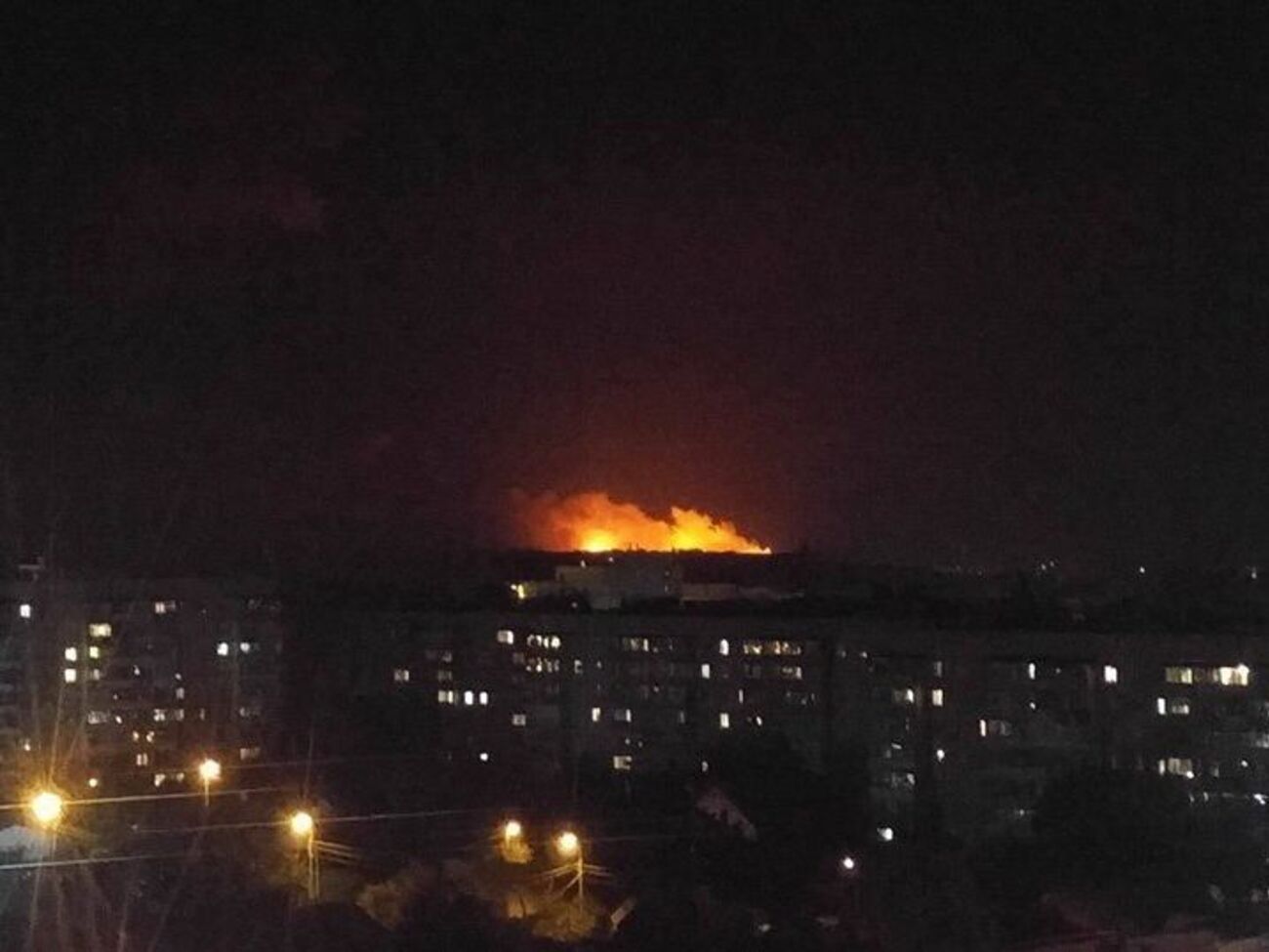 На арсенале Вооруженных сил Украины под Винницей вечером 26 сентября начали рваться снаряды