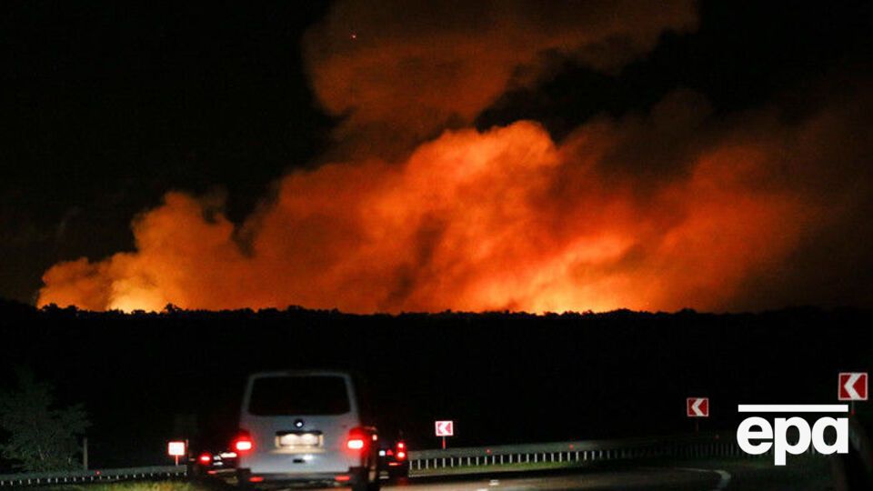 Вибухи почалися увечері 26 вересня