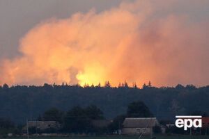 Взрывы на складах боеприпасов в Калиновке начались 26 сентября