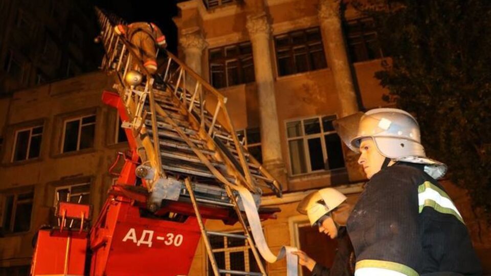 На месте пожара обнаружили останки человека