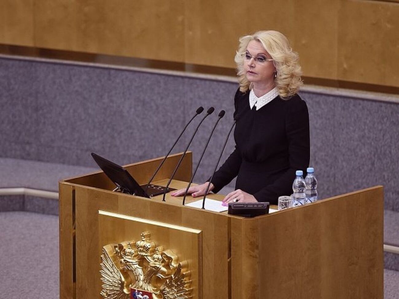 Глава Счетной палаты Голикова выступила в Госдуме