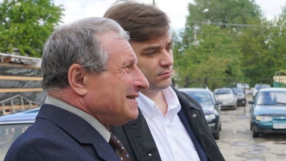 Семена (слева) и его адвокат Попков