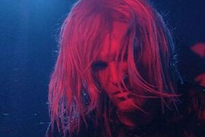 Скрипка приміряв перуку у стилі гранж