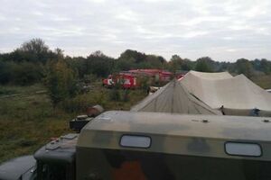 По данным ГСЧС, из зоны ЧП в Калиновке были эвакуированы 30 тыс. человек