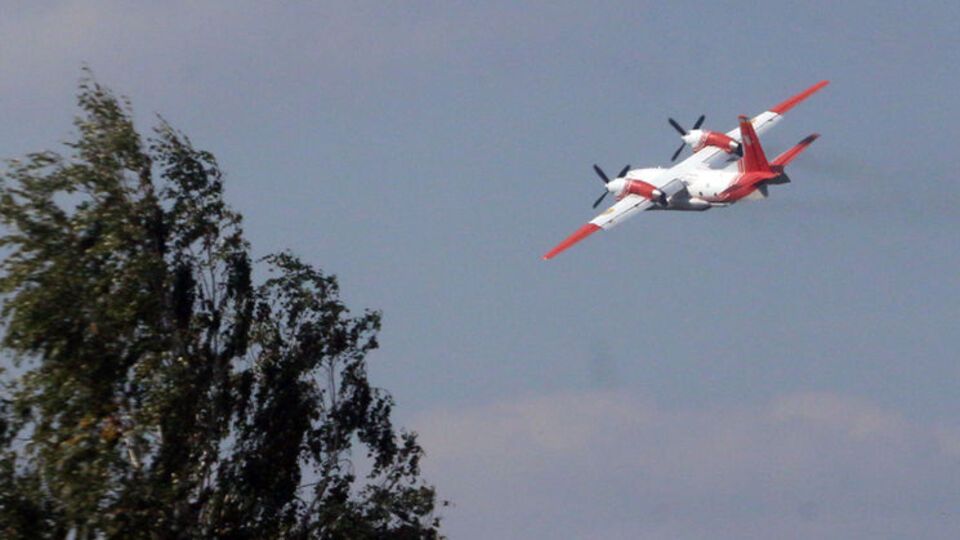 Авіація скинула 384 тонни води