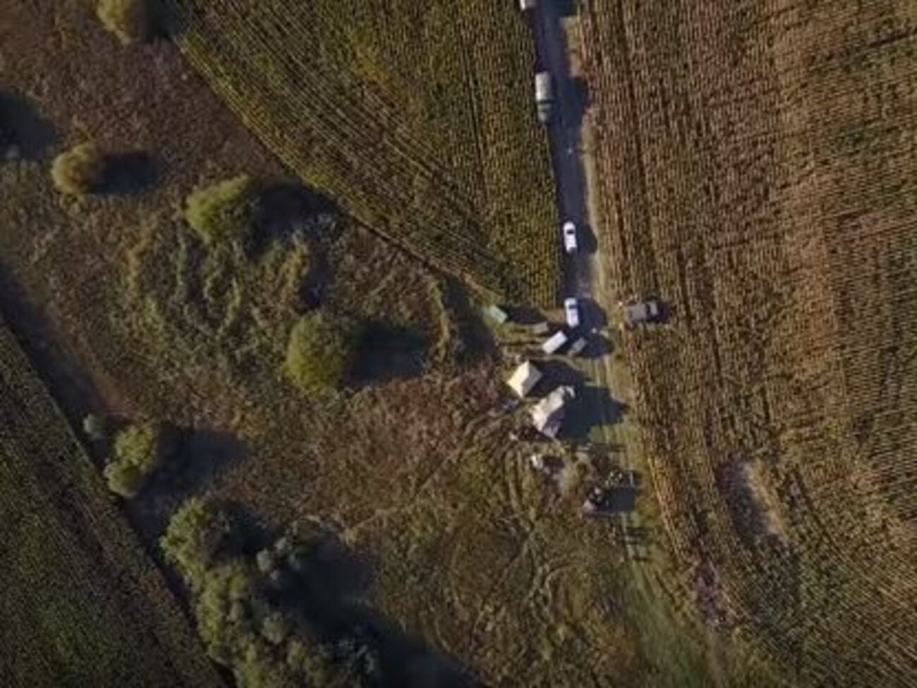 Самолет упал&nbsp;рядом с селом Баглайки